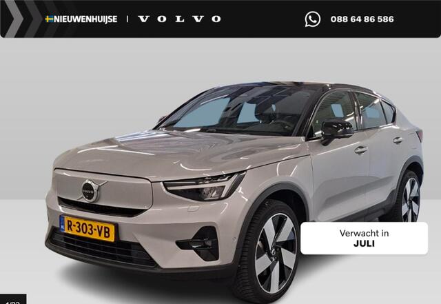 Volvo C40 Recharge Twin Intro Edition 78 kWh | SOH: 94% | 20" velgen | Warmtepomp | Stoel/stuur verwarming | Adaptieve Cruise | Memory | Power Seat | Harman/Kardon | 360° Camera | Keyless entry/start | BLIS |