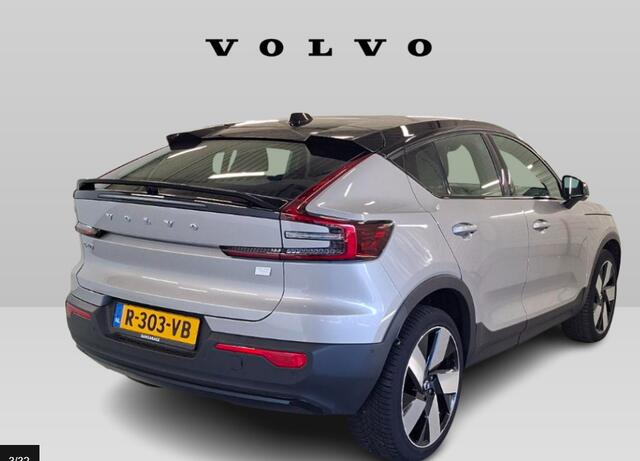 Volvo C40 Recharge Twin Intro Edition 78 kWh | SOH: 94% | 20" velgen | Warmtepomp | Stoel/stuur verwarming | Adaptieve Cruise | Memory | Power Seat | Harman/Kardon | 360° Camera | Keyless entry/start | BLIS |