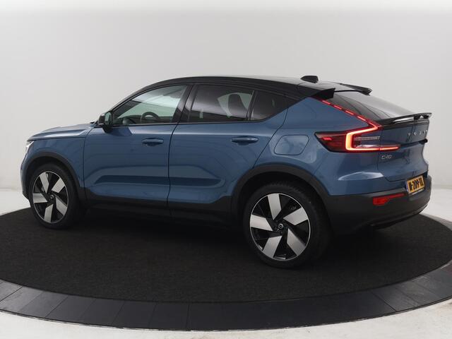Volvo C40 Recharge Twin Intro Edition 78 kWh | SOH 91,2% | Panoramadak | Leder/alcantara | Memory | Stuur/stoel verwarming | Carplay | Harman/Kardon | 360 camera | Park assist