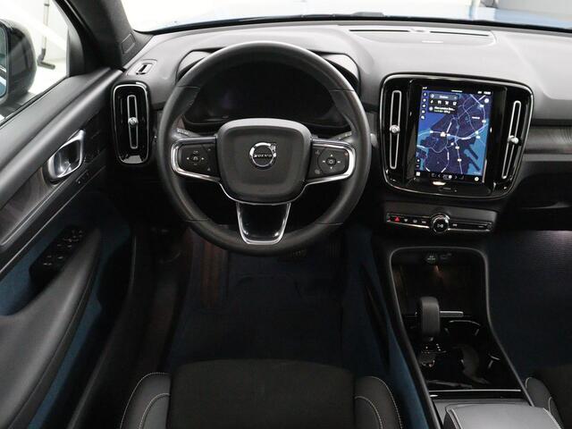 Volvo C40 Recharge Twin Intro Edition 78 kWh | SOH 91,2% | Panoramadak | Leder/alcantara | Memory | Stuur/stoel verwarming | Carplay | Harman/Kardon | 360 camera | Park assist