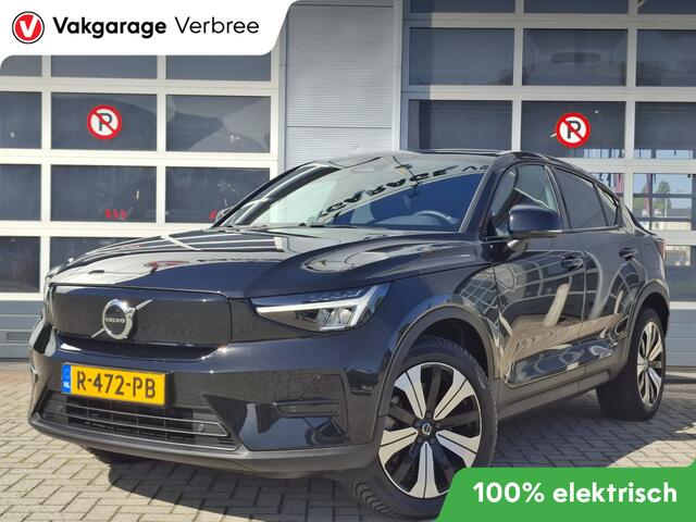 Volvo C40 Recharge Plus 69 kWh | Navigatie/Android/Apple Carplay | LM Velgen 19" | Achteruitrijcamera | Voorstoelen Verwarmd | Warmtepomp | Cruise Control Adaptief |