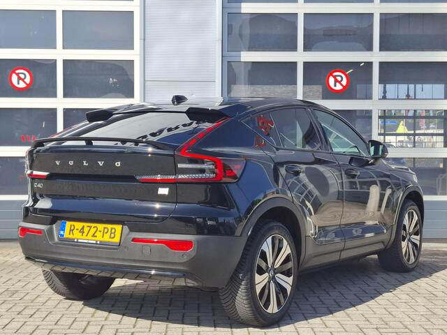 Volvo C40 Recharge Plus 69 kWh | Navigatie/Android/Apple Carplay | LM Velgen 19" | Achteruitrijcamera | Voorstoelen Verwarmd | Warmtepomp | Cruise Control Adaptief |
