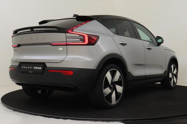 Volvo C40 RECHARGE TWIN INTRO EDITION 78 kWh -PANO.DAK|HARMAN/KARDON|360°CAM|POWER-SEATS|NUBUCK|PRIVACY.GLAS|20"ALL.SEASON|SoH:92%