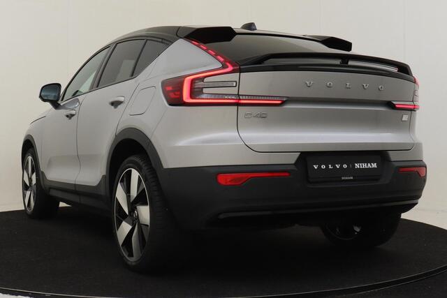 Volvo C40 RECHARGE TWIN INTRO EDITION 78 kWh -PANO.DAK|HARMAN/KARDON|360°CAM|POWER-SEATS|NUBUCK|PRIVACY.GLAS|20"ALL.SEASON|SoH:92%