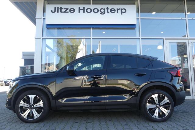 Volvo C40 Single Motor Plus 69 kWh ELEKT. TREKHAAK, PANO, LEER, WINTER PACK, ADAPT. CRUISE, CLIMA, NAVI, CAMERA, PDC V&A, APPLE CARPLAY/ANDROID AUTO, BLIS, KEYLESS, ELEKT. ACHTERKLEP, 51.771KM