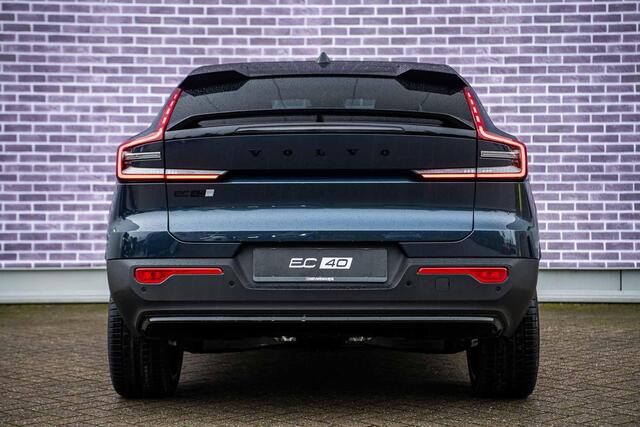 Volvo EC40 Single Motor Extended Range Ultra Black Edition Europa | | Harman Kardon | 20" | Panoramadak | Donker Glas | Power Seats |