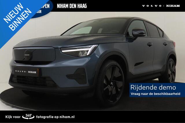 Volvo EC40 TWIN MOTOR ULTRA BLACK EDITION EUROPA 82 kWh PANO.DAK|HARMAN/KARDON|360°CAM|POWER-SEATS|PRIVACY.GLAS|VERW.ACHTERBANK|20"