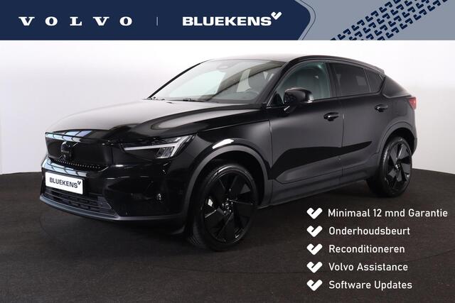 Volvo EC40 Performance Plus Black Edition 82 kWh - Panoramadak - IntelliSafe Assist & Surround - 360º Camera - Harman/Kardon audio - Verwarmde voorstoelen, stuur & achterbank - Parkeersensoren voor & achter - Elektr. bedienb. bestuurdersstoel met geheugen - Draadloz