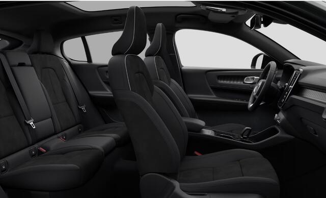 Volvo EC40 252PK Automaat Single Ext. Range Ultra Europa / Panoramadak / Adaptive cruise control / 360 Camera / Elektrisch bedienbare stoelen met geheugen / Apple Carplay / Android auto /