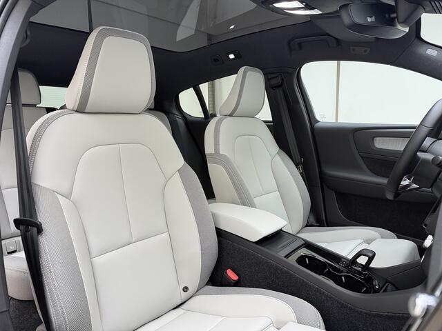 Volvo EC40 Extended Range Ultra Europa / NIEUW / DIRECT LEVERBAAR / Forest Lake / Dawn Fusion Interieur / 20'''/ Getint Glas /