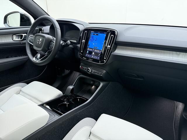 Volvo EC40 Extended Range Ultra Europa / NIEUW / DIRECT LEVERBAAR / Forest Lake / Dawn Fusion Interieur / 20'''/ Getint Glas /