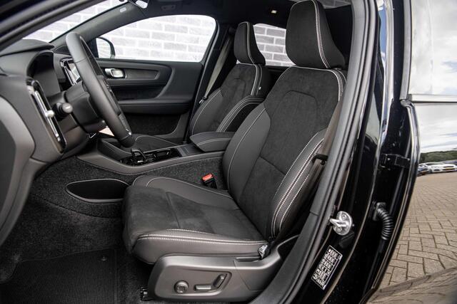 Volvo EC40 Single Motor Extended Range Ultra Europa Black Editon | Nubuck | Power Seats | Panoramadak | Adaptieve Cruise Control |