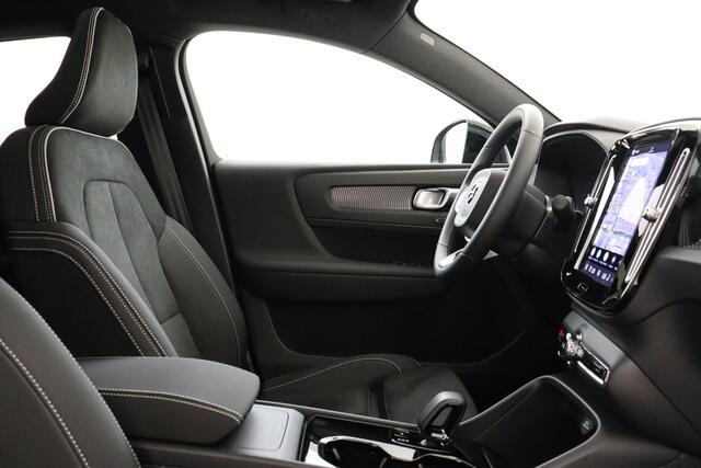 Volvo EC40 SINGLE MOTOR EXT. RANGE ULTRA BLACK EDITION EUROPA -PANO.DAK|HARMAN/KARDON|360°CAM|POWER-SEATS|PRIVACY.GLAS|VERW.ACHTERBANK|SMOKE|22"