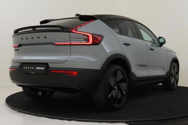 Volvo EC40 TWIN MOTOR ULTRA BLACK EDITION EUROPA 82 kWh *FULL OPTIONS!* -PANO.DAK|HARMAN/KARDON|360°CAM|LIGHTING|POWER-SEATS|PRIVACY.GLAS|20"|SoH:100%