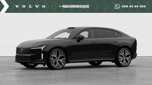 Volvo ES90 Single Motor Extended Range Ultra 92 kWh | Longe Range | Google | Pilot Assist | Bowers & Wilkins Audio | Chrome Pack | Luchtvering | HD Pixel LED | Pano Dak | Gelamineerd Glas | Soft Close | Luxe middenarmsteun achter | Ventilatiestoelen Voor & Achter | 