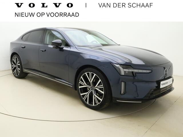 Volvo ES90 Extended Range Ultra / Direct Leverbaar / GEEN LiDAR / MY26 / Luchtvering / 22'' / Pilot Assist / Chrome Pack / Geventileerd Blond Nappaleer / Getint Glas /