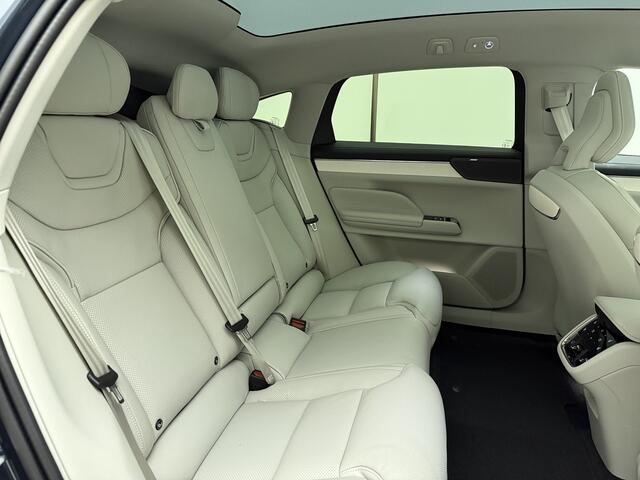 Volvo ES90 Extended Range Ultra / Direct Leverbaar / GEEN LiDAR / MY26 / Luchtvering / 22'' / Pilot Assist / Chrome Pack / Geventileerd Blond Nappaleer / Getint Glas /