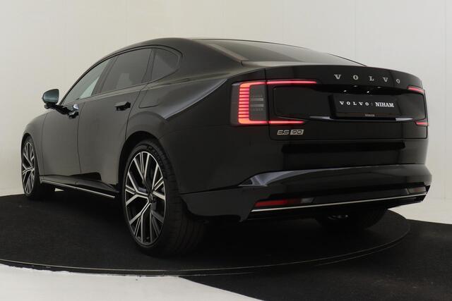 Volvo ES90 SINGLE MOTOR EXTENDED RANGE ULTRA 92 kWh *FULL OPTIONS!* -PANO.DAK|BOWERS&WILKINS|LUCHTVERING|GEVENT.LEDER+MASSAGE|360°CAM|PILOT.ASSIST|HEAD-UP DISP.|CHROME|22"