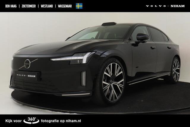 Volvo ES90 SINGLE MOTOR EXTENDED RANGE ULTRA 92 kWh *FULL OPTIONS!* -PANO.DAK|BOWERS&WILKINS|LUCHTVERING|GEVENT.LEDER+MASSAGE|360°CAM|PILOT.ASSIST|HEAD-UP DISP.|CHROME|22"