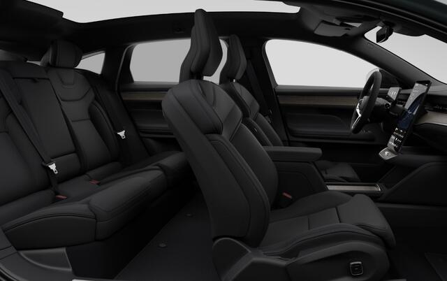 Volvo ES90 Single Motor Ext. R. Plus Business Edition 92 kWh | Google | Long Range | Head-Up Display | Verwarmbare en Geventileerde Stoelen | Panoramadak | Getint Glas | Bose Audio | Stuurverwarming | 360 Camera | Zwarte Hemelbekleding | Keyless | Zitverlenging | Memory |