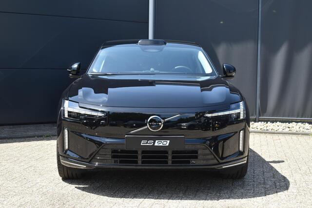 Volvo ES90 Single Motor Extended Range Ultra | DEMO DEAL | Bowers & Wilkins Premium Audio | 92kWu Accupakket | Luchtvering | Geventileerde Voor + Achterstoelen | Elektrochromatisch Panoramadak | 360° Camera | BLIS | Adaptieve Cruise Control | 22 inch Lichtmetalen velgen | Stoel-/Stuurwielverwarming |