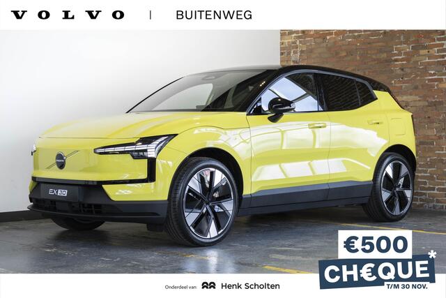 Volvo EX30 Single Motor Extended Range Plus 69 kWh | Gratis Wall box| Warmtepomp| Harman Kardon Premium Audio | Pilot Assist | Keyless Entry / Drive | Achteruitrijcamera | Stoel/Stuurverwarming