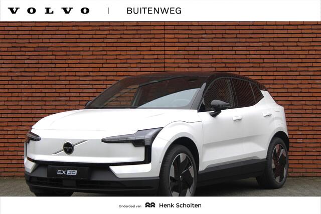 Volvo EX30 Single Motor Extended Range Plus 69 kWh | Direct Beschikbaar | Adaptieve Cruise Control | Pilot Assist | Harman/Kardon Audiosysteem | Getint Glas | Parkeersensoren voor en achter | Parkeercamera achter | 19" Lichtmetalen velgen |