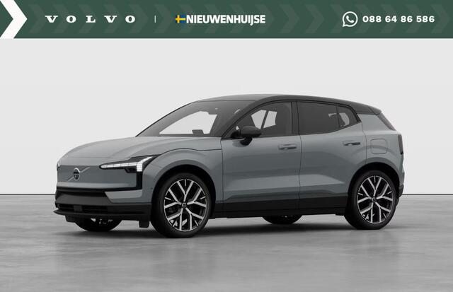Volvo EX30 Single Motor Extended Range Ultra | CONFIGURATIE NOG WIJZIGBAAR | Longe Range | Google | Adaptieve Cruise | Getint Glas | Stoel-/Stuurverwarming | Harman Kardon Audio | Camera | Keyless | Elek. Achterklep | 20" LM