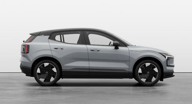Volvo EX30 272PK Ext. Range Plus Nu van ¤47.150 Voor ¤39.650! / Adaptieve Cruise Control/ Dodehoek Detectie / Parkeersensoren voor en achter/ Achteruitrijcamera/ Warmtepomp/ Google Services/