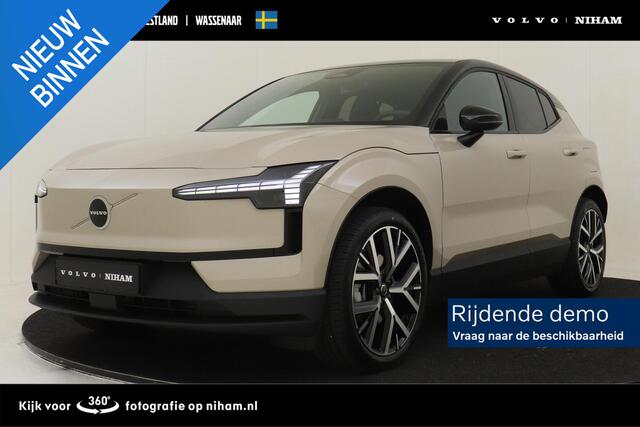 Volvo EX30 SINGLE MOTOR EXTENDED RANGE PLUS EUROPA 69 kWh -PANO.DAK|ELEK.STOELEN|HARMAN/KARDON|AUT.PARKEREN|360°CAM|PRIVACY.GLAS|20"|LEDER