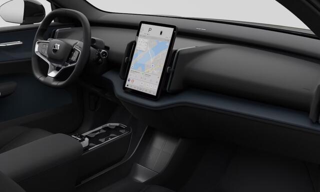 Volvo EX30 272PK Automaat Single Motor Ext. Range Plus Europa / Elektrische stoelen met geheugen / Stoel - en stuurwielverwarming / Harman Kardon audio / Elektrische achterklep / Keyless entry / Adaptieve Cruise Control / BLIS / Dodehoek Detectie / Parkeersensoren v