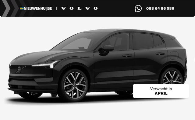 Volvo EX30 Single Motor Extended Range Black Edition Ultra Europa | Panoramadak | Power Seats | Harman / Kardon | 360 Camera | 22KW lader | BLIS |