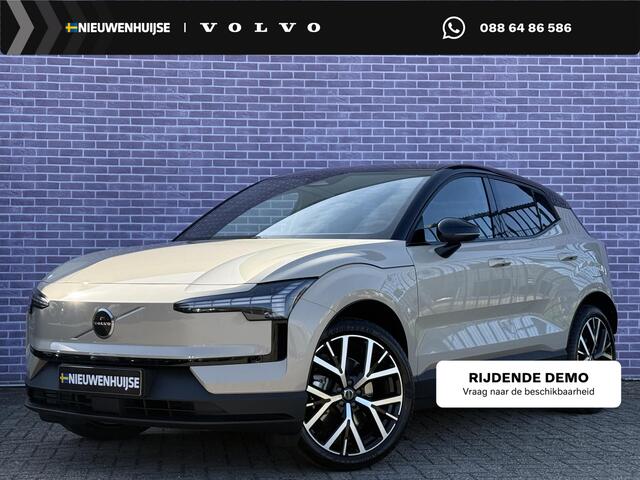 Volvo EX30 Single Motor Extended Range Plus 69 kWh | Stoel/Stuurverwarming | Harman/Kardon | Extra Getint Glas | Elektr. Stoelverstelling | 20" Lichtmetalen Velgen | Elektr. Achterklep |