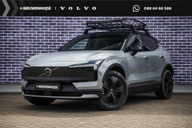 Volvo EX30 Cross Country Twin Motor Performance Ultra 69 kWh | Google | Long Range | 4x4 | Adaptieve Cruise | Stoel-/Stuurverwarming | Keyless | 360 Camera | Panoramadak | Elektr. Stoelen | Harman Kardon Audio | Elek. Achterklep | Getint Glas