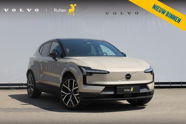 Volvo EX30 272PK Automaat Single Motor Ext. Range Plus Europa Elektrisch verstelbare voorstoelen / Verwarmbare voorstoelen en verwarmbaar stuurwiel / 20" lichtmetalen velgen