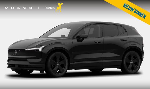 Volvo EX30 P5 Ext. Range Plus Black Edition Europa 69 kWh / Adaptive Cruise Control / Harman Kardon / Extra getint glas / Stoelverwarming / Stuurverwarming / Achteruitrijcamera / Elektrisch verstelbare stoelen /