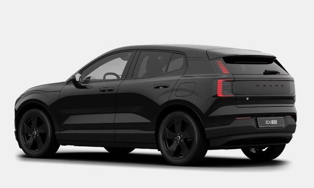 Volvo EX30 P5 Ext. Range Plus Black Edition Europa 69 kWh / Adaptive Cruise Control / Harman Kardon / Extra getint glas / Stoelverwarming / Stuurverwarming / Achteruitrijcamera / Elektrisch verstelbare stoelen /