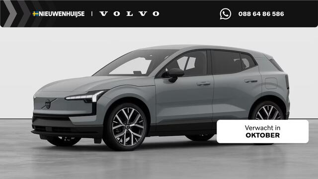 Volvo EX30 P5 Long Range Plus Black Edition Europa 69 kWh | Harman Kardon Audio | Adaptieve Cruise Control | BLIS | Stoel-/Stuurverwarming | Keyless | Elektrisch Verstelbare Voorstoelen | Black Interieur |