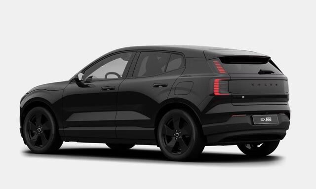 Volvo EX30 P5 Ext. Range Plus Black Edition Europa 69 kWh / Adaptive Cruise Control / Harman Kardon / Extra getint glas / Stoelverwarming / Stuurverwarming / Achteruitrijcamera / Elektrisch verstelbare stoelen /