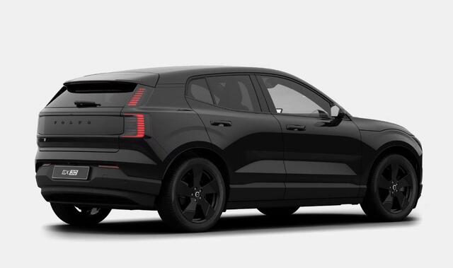 Volvo EX30 P5 Ext. Range Plus Black Edition Europa 69 kWh / Adaptive Cruise Control / Harman Kardon / Extra getint glas / Stoelverwarming / Stuurverwarming / Achteruitrijcamera / Elektrisch verstelbare stoelen /