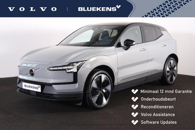 Volvo EX30 Single Motor Extended Range Ultra 69 kWh - Panoramadak - Climate Pack - IntelliSafe Assist - 360º Camera - Harman Kardon audio - Verwarmde voorstoelen & stuur - Parkeersensoren voor & achter - Elektr. bedienb. voorstoelen met geheugen - Extra getint glas - 20'' LMV
