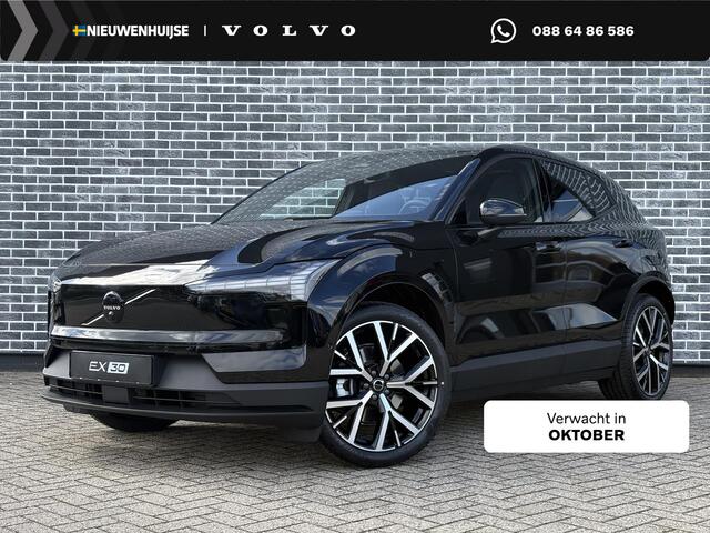 Volvo EX30 P5 Long Range Plus Black Edition Europa 69 kWh | Black Interieur | 20" | Harman Kardon | Power Seats | Stoel en Stuurverwarming | Keyless Entry | Donker Glas |