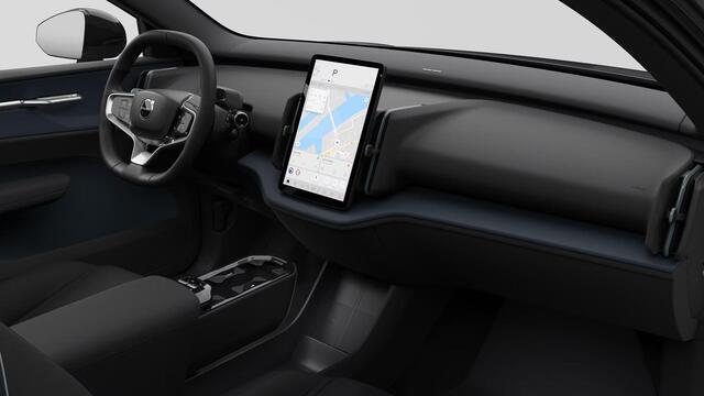 Volvo EX30 P5 Long Range Plus Black Edition Europa 69 kWh | Harman Kardon Audio | 20" | Adaptieve Cruise Control | BLIS | Stoel-/Stuurverwarming | Keyless | Elektrisch Verstelbare Voorstoelen | Indigo Interieur |