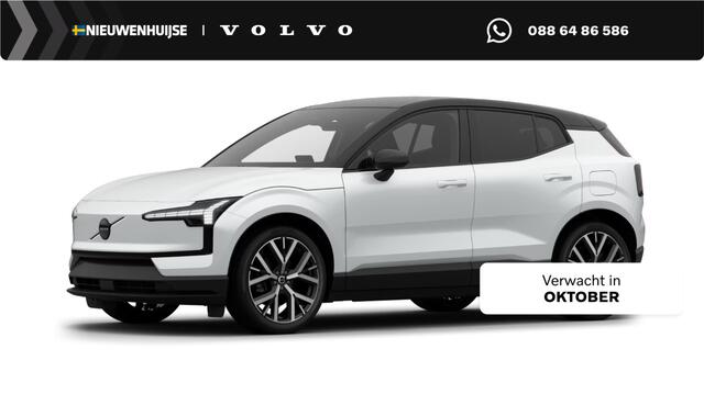 Volvo EX30 P5 Long Range Plus Black Edition Europa 69 kWh | Black Interieur | 20" | Elektrische voorstoelen | Stoel & Stuurverwarming | Harman/Kardon |