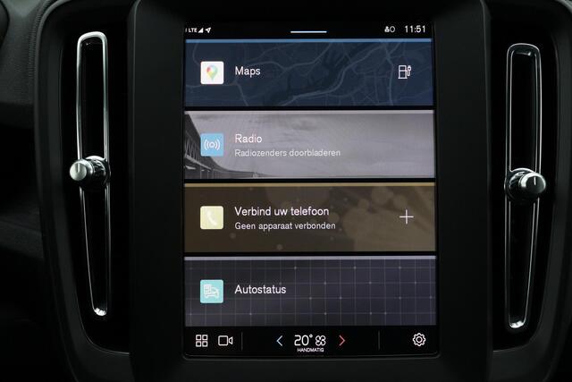 Volvo EX40 Single Motor Essential 70 kWh - Google Infotainment - Lederen bekleding - Cruise Control - Verwarmbare voorstoelen - 20' lmv - Glossy Black accenten