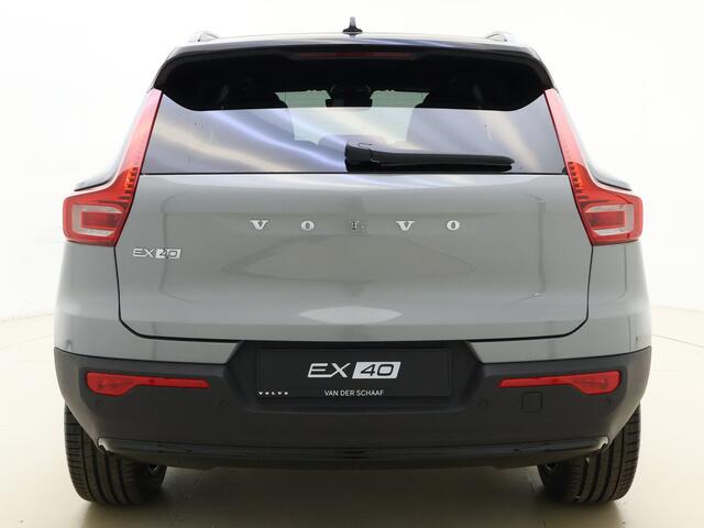 Volvo EX40 Extended Range Plus 82 kWh / Stoel /- en stuurverwarming / Warmtepomp / Extra getint glas / Zwart dak /