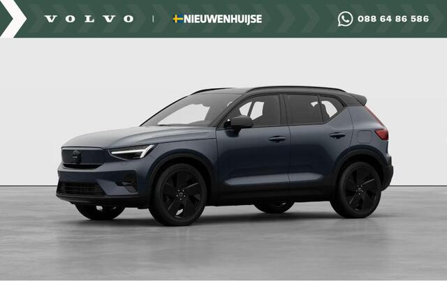 Volvo EX40 Single Motor Extended Range Ultra Black Ed. 82 kWh | Pixel LED koplampen | Panorama dak | 360° Camera | Harman/Kardon | elektrisch verstelbare voorstoelen met memory | Getint glas | 20" |