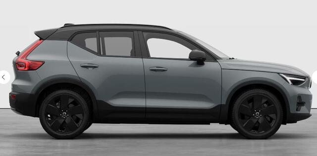 Volvo EX40 Single Motor Extended Range Plus Black Ed. 82 kWh / Lounge Pakket / Panoramadak / Extra getint glas / Nubuck bekleding