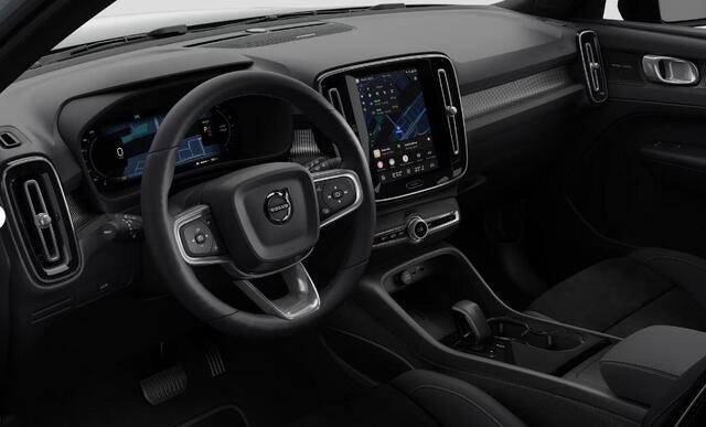 Volvo EX40 Single Motor Extended Range Plus Black Ed. 82 kWh / Lounge Pakket / Panoramadak / Extra getint glas / Nubuck bekleding