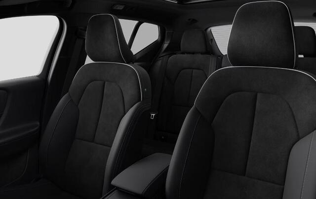 Volvo EX40 Single Motor Extended Range Plus Black Ed. 82 kWh / Lounge Pakket / Panoramadak / Extra getint glas / Nubuck bekleding